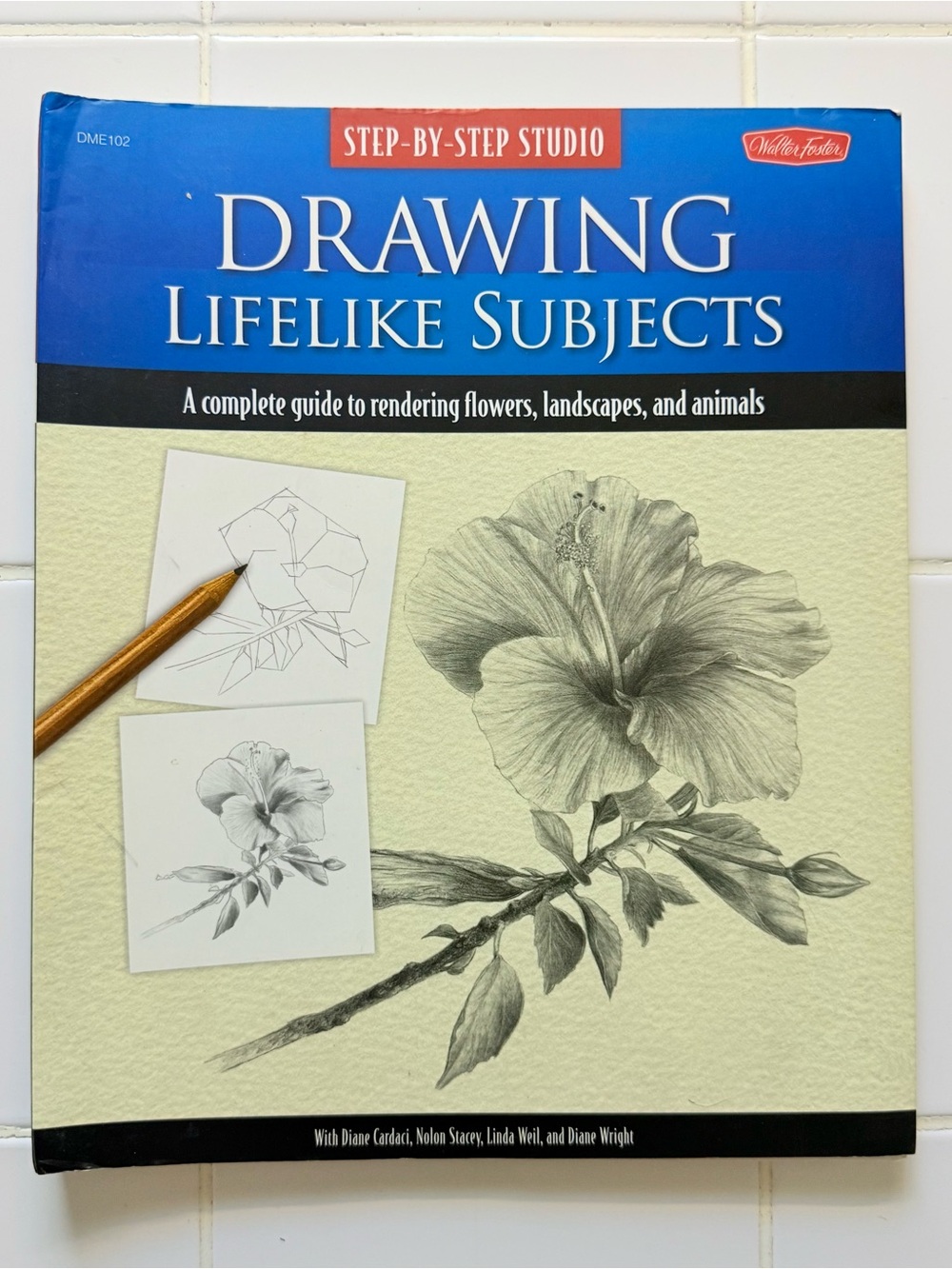 Drawing Lifelike Subjects — Blue and Cream Art Instruction Book